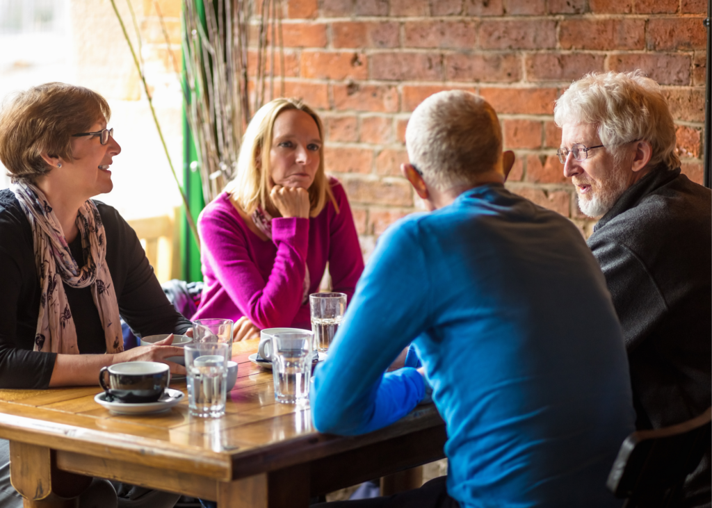 Small group discussion at CFO